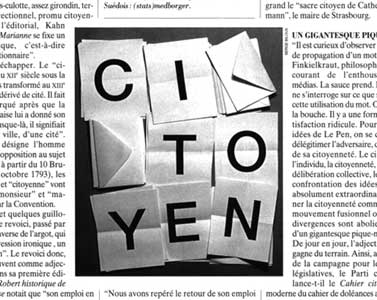 Illustartion : Les "mots" du nouvel &eacute;conomiste